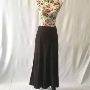 J. Crew Black Maxi Skirt (Size 2)
